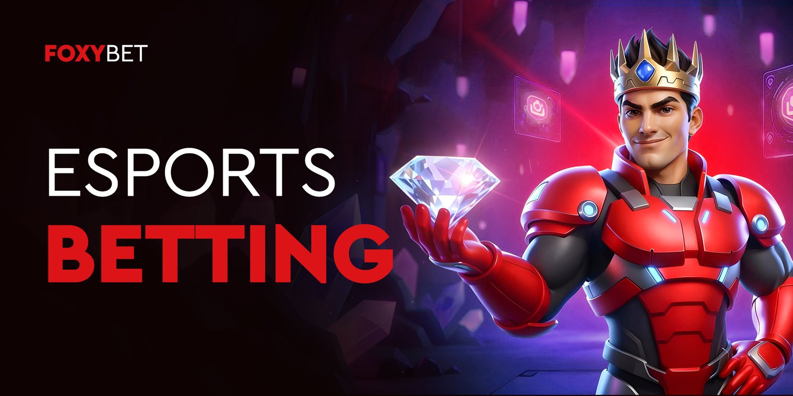 FoxyBet Esports Betting promotional banner