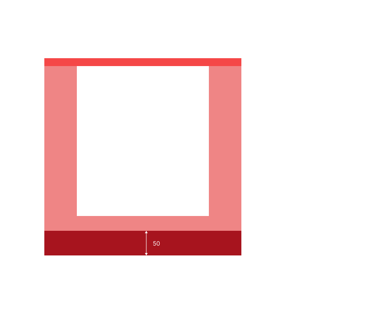 Safe zone measurements for a reusable game cover composition